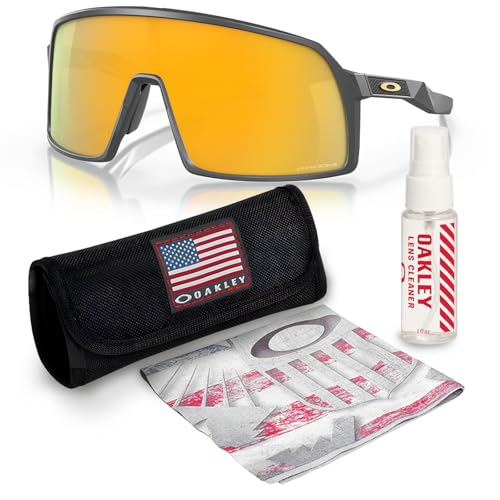 Image of Oakley SUTRO S OO9462 Shield Shape Sunglasses With Official Eyewear Kit