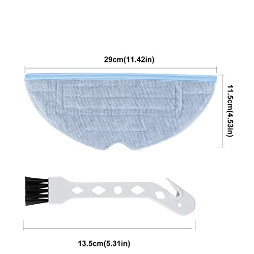 BeiLan 10Pcs Panno di Ricambio Mop Parte di