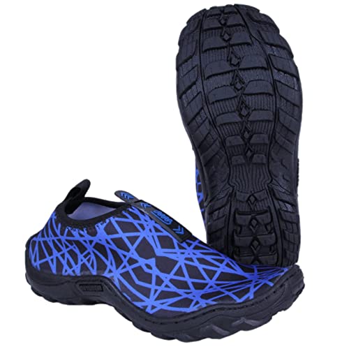 Sapatilha Aquatica Tenis Hibrido Neoprene Pesca Esporte Aquatico (38, preto/azul)