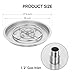 FAHKNS Round Drop-in Fire Pit Pan Kit, 25