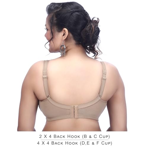 Image of TRYLO Women Full Coverage Bra, Cotton