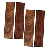 Multifuncional: use estas tablas de nogal para una variedad de propósitos, incluida la decoración del hogar, regalos hechos y otros proyectos de manualidades, recortes de madera para manualidades, tabla de madera para trabajar la madera para tallar
