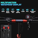 PLAYBIK 11" All-Terrain Adult Electric Scooter, 34 Miles Range, 48V 18Ah Battery, Adjustable Height, Dual Suspension, Fast Charging,Folding E-Scooter for Teens & Adults, Perfect Christmas - Image 5