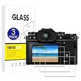 X-Dision Display Schutzfolie [3 Stück] Kompatibel mit Fujifilm X T5,2.5D Schutzfolie[9H Härte,Bruchsicher] Gehärtete Glasfolie für Fujifilm X T5