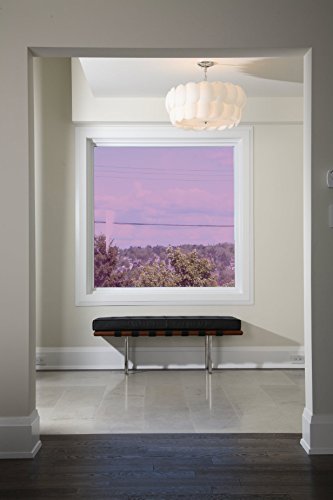 Active Optic Transparent Decorative Coloured Stained Glass Window Film A Self Adhesive - Translucent Colourful Optically Clear Tint Sticky Back Vinyl - Purple 30-3mx152cm (60")