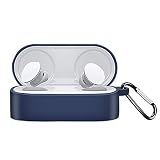 LvBu - Cover in silicone originale compatibile con Surface Earbuds, protezione completa a 360 gradi, in silicone di alta qualità con moschettone