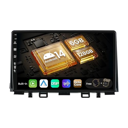 Autoradio pour KIA Rio résolvant les lenteurs GPS grâce à Android 14