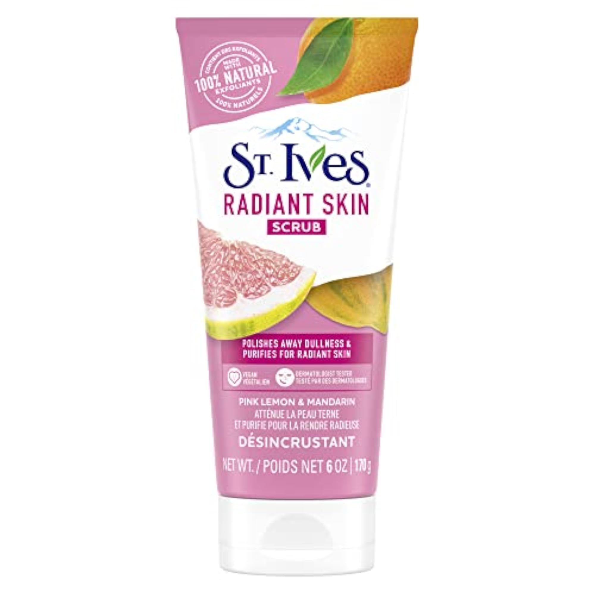 Even & Bright Pink Lemon & Mandaran Orange Scrub, 150ml