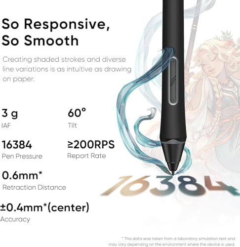 Image of XP-Pen Artist 15.6 Pro V2 Drawing Tablet with Screen, 16K Pen Pressure Stylus Digital Art Tablet with Full-Laminated Anti-Glare Glass Adjustable Stand 8 Shortcut Keys Work for PC Mac Linux Android