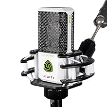 Condenser Microphone Home Recording Simplified Crystal clear sound to your podcasts Improve your streaming Suitable for professional use Cardioid Polar Pattern Black finish Supplied with anti-vibration holder, pop filter, carry bag