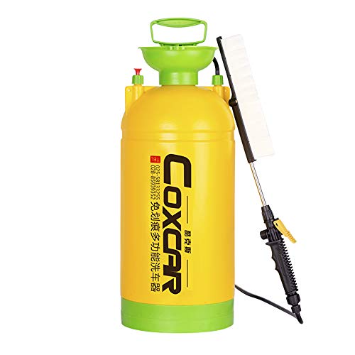 Self-service car washing machine 8L manual portable car washing machine home high pressure foam washing machine, for car pet window watering (Color : #3)