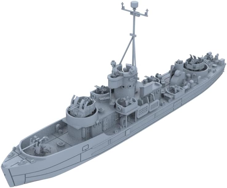 1/700 軍事モデル アメリカ 大型支援上陸艇 Mk3 ウォーターライン版