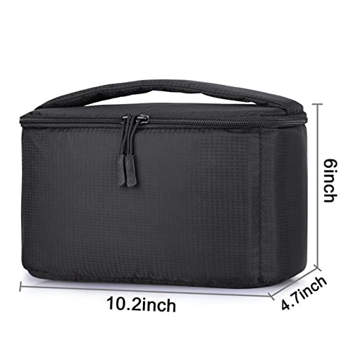 Funda a prueba de golpes para videoproyector, funda para proyector mini (naranja) miniatura 5