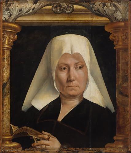 Tableaux Mural sur Toile Quentin Massys - Portrait de Femme Décoration Chambre 60x90cm