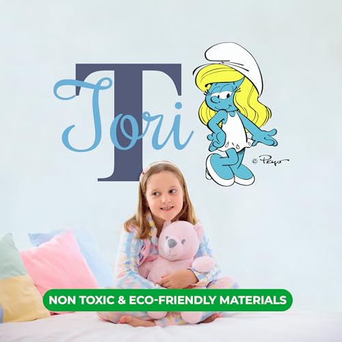 Vinilo decorativo personalizado Los Pitufos para pared miniatura 5