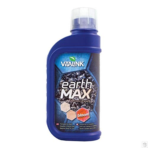 VITALINK Earth Max Plant Soil Compost Media BLOOM Nutrients Hydroponic Feed (1 Litre)