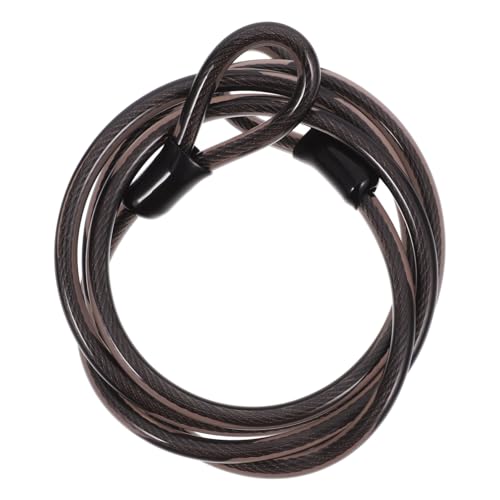 Veemoon High Tensile Strength Wire Rope 1.8m Long 9.7mm Diameter Plastic Coated for Fencing Construction Industrial