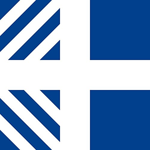 Drapeau de Grèce de grande taille pavillon naval résistant au vent - 2
