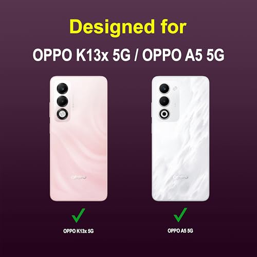 Image of Zapcase Back Case Cover for Oppo K13x 5G | Compatible for Oppo K13x 5G Back Cover | Liquid Silicon Magic Case with Camera Protection | Lavender