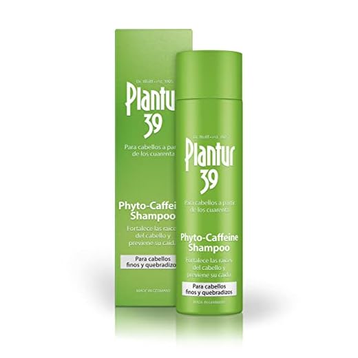 Plantur 39 Phyto-Caffeine Shampoo 1x250ml | Plantur 39 Champú Cafeína Previene par a Mujeres Previene y Reduce la Caída del Cabello Fino y Quebradizo