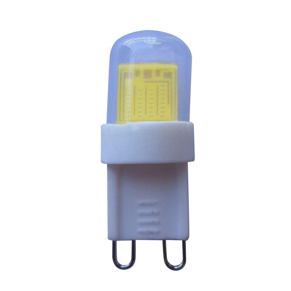 Xingyue Aile Luci a LED per esterni, G9 ha condotto la lampadina 20W Equivalente, 3000 / 6000K AC AC100-130V 360 gradi Omni fascio non dimmerabile Lampadina, COB G9 Base 1511 (confezione da 10)