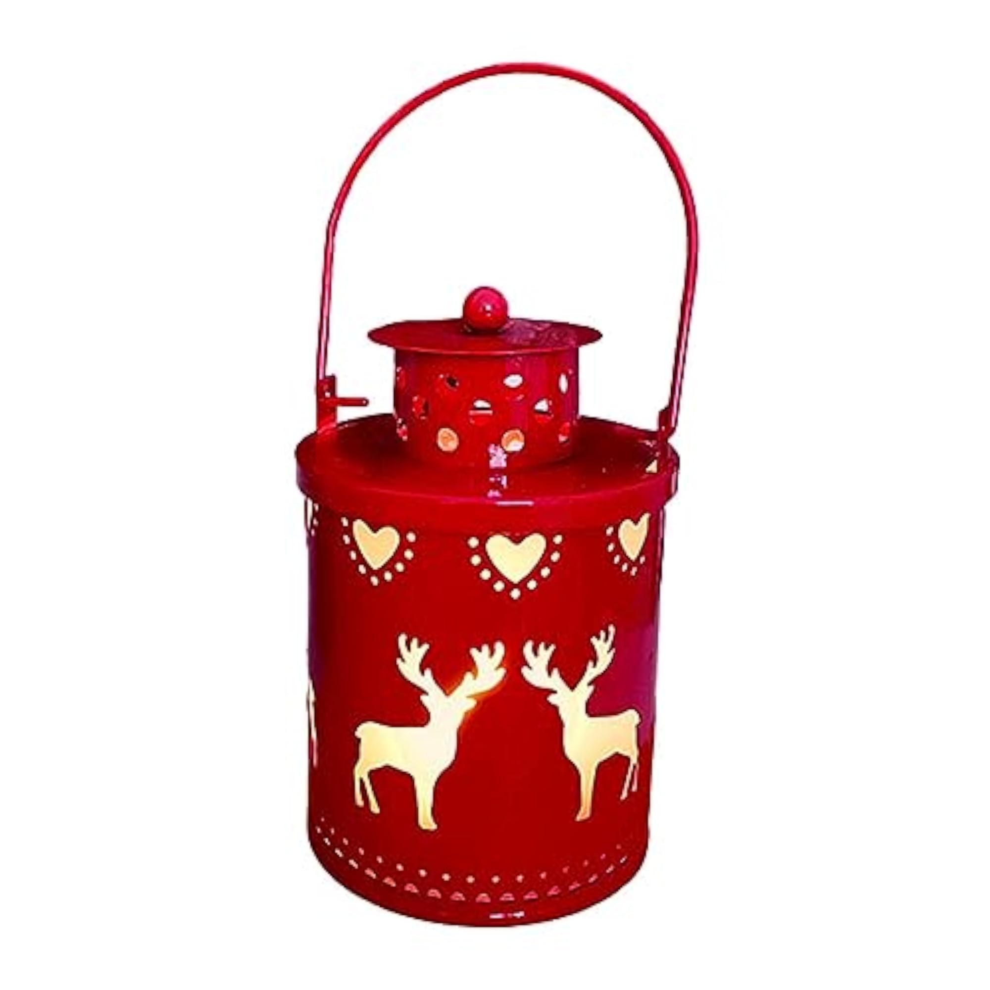 Candle Lantern Christmas Lighted Lantern for Valentine’s Day Party