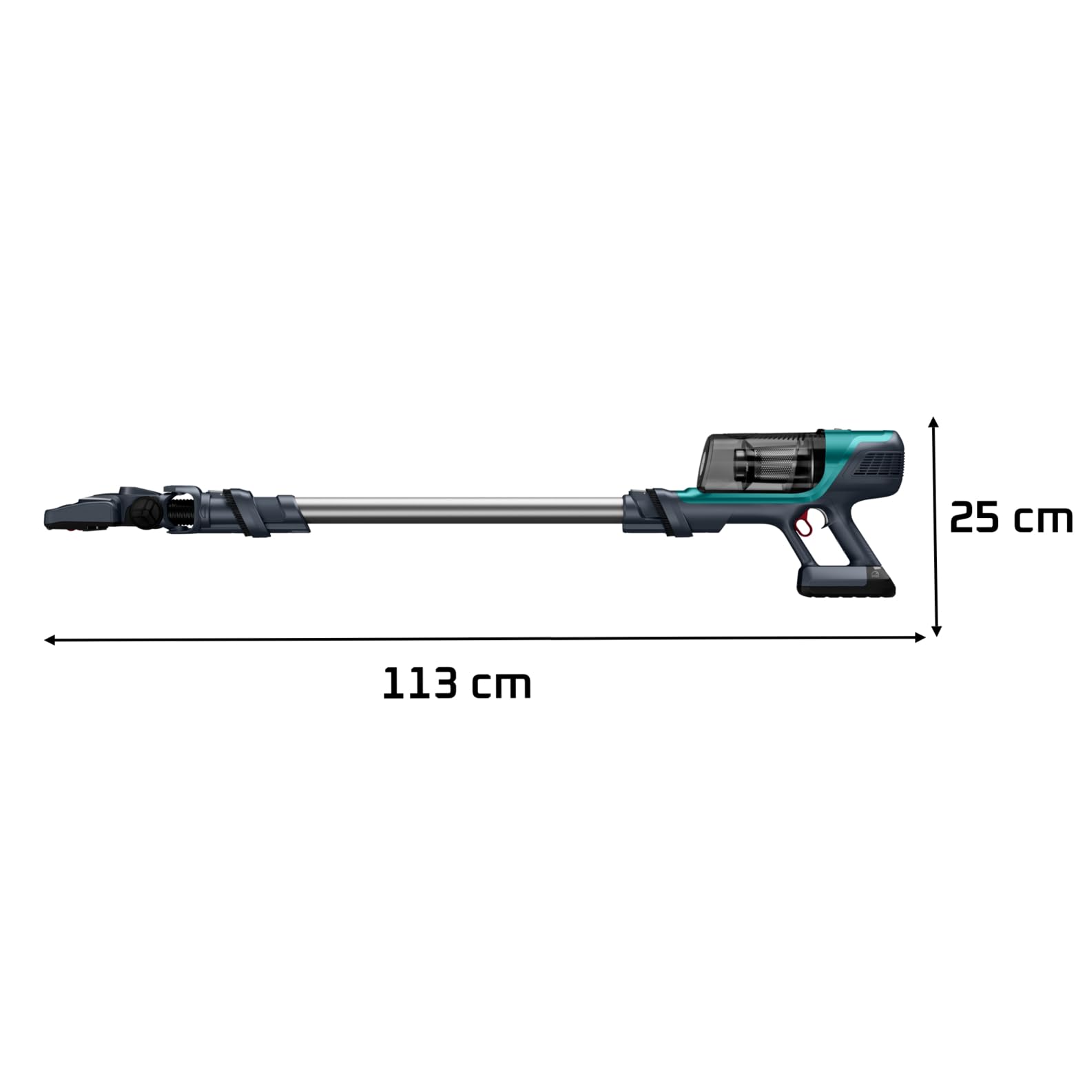 Rowenta X-Pert 6.60 Essential Aspirapolvere Senza Fili Flex RH6820, 18 V, tecnologia Boost, Batteria Rimovibile, Fino a 45 Minuti di autonomia