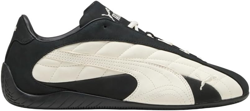 PUMA Mens Speedcat Plus Quilted Lace Up Sneakers Shoes Casual - Black