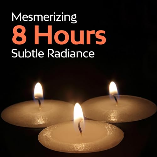 Tea Lights Candles 8 Hour Long Burn Time White Unscented 100 Pack - Image 3