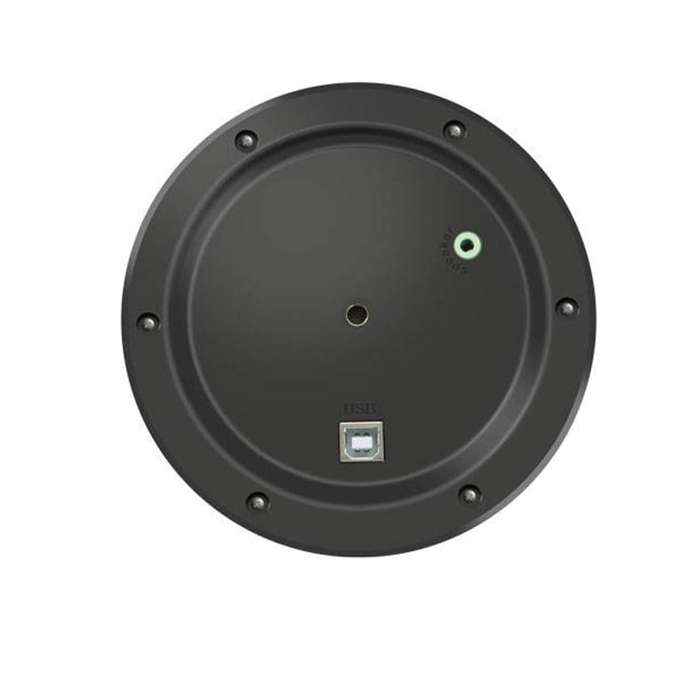 Microfono MEMS omnidirezionale a 360 gradi, pickup da 6 metri, microfoni professionali adatti per aule e sale conferenze (nero)