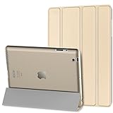 JETech Case Compatible with iPad 2 3 4 (2012/2011 Model), Smart Cover with Auto Sleep/Wake (Gold)