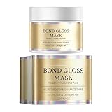 Haarspülung, Tiefenpflege, 100 ml, Haarkur, feuchtigkeitsspendende Spülung, sorgenfreier Komfort, für beschädigte, krause Splissspitzen, kurze Heimreise, tägliches Salon, Spa