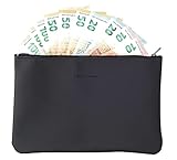 ✅ PERFEKTER BEGLEITER: In der Geldscheintasche können Sie all Ihre Bank- oder Reiseunterlagen z.B. im DIN A5-Format sicher aufzubewahren.