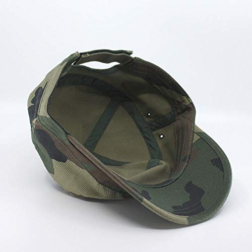 Image of The Vintage Year Heavy Stitching Washed Cotton Cadet Hat - Durable Military Baseball Cap for Men & Women, Outdoor Casual Wear