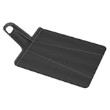 Joseph Joseph Chop2Pot Plus Folding Cutting Board Easy-Grip Handle &lpar;Large&rpar; - Black
