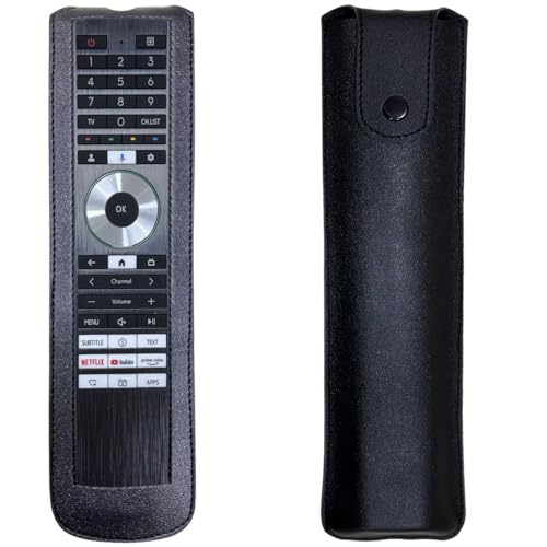 Image of Zaoma Remote Cover Case Pouch Compatible /Replacement for Toshiba TV M550NP Series 4K Ultra HD Smart QLED Google TV Remote Control Case (Black)