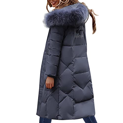 Uwdiohq Chaqueta De Entretiempo Mujer Abrigo De Plumas Largo Ligera Cazadora Esquiar Elegante Regalos Para 40 Años Fiesta De Ofertas De Primavera