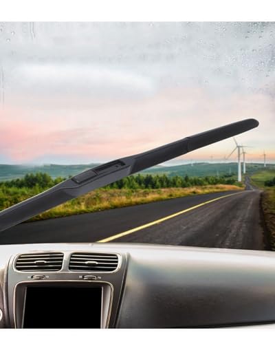 Essuie-glace lunette avant universel en U à trois sections de 19 pouces et 475mm