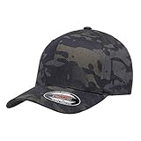 Flexfit Multicam Fitted Twill Cap (Multicam Black, Large/X-Large)