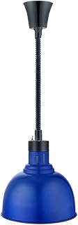 LIDDFAFA Lámpara retráctil de Calor para Alimentos, iluminación Flexible de Seguridad, lámpara Colgante Tipo Buffet para Calentar Alimentos, Restaurante, Cocina (Color: Negro) (Negro) (Azul)