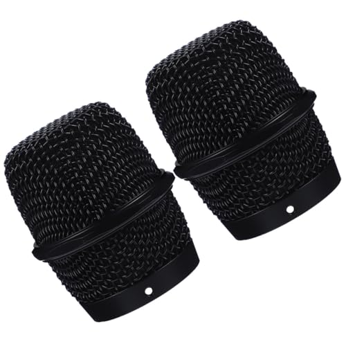 MAGICLULU 2 Pièces de Tête Métallique pour Microphone Grille en Acier, Compatibles Modèles Bs-780/790, Accessoires pour Micro sans Fil en Environnement Professionnel