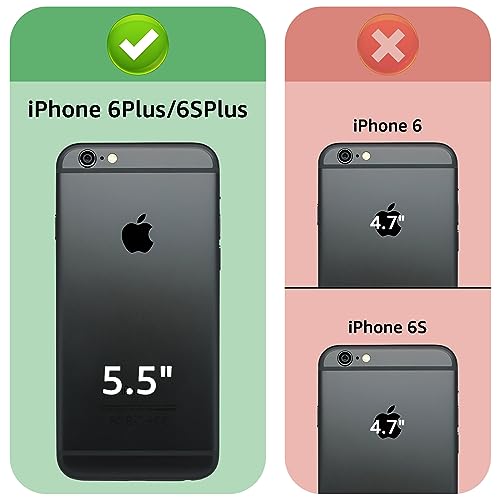 Étui iPhone 6S Plus avec blocage RFID et compartiment zippé porte-cartes intégré - 2