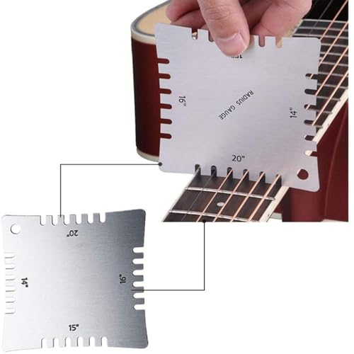 Outil de mesure pour la configuration des basses et jauge de rayon crantée - 7