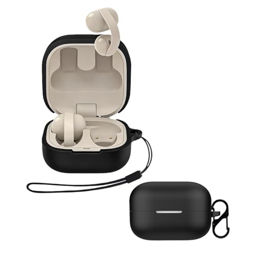 For �\�j�[(SONY) LinkBuds Clip �P�[�X �����h�~�p�̃��r�i�t��+�X�g���b�v�t�� �y�� �L�Y�h�~ �h�o �����[�d�\ �����ɂ��� �_�炩�ȃV���J�Q���̃X�|�[�c �X�����\�t�g �P�[�X �J�o�[ SONY LinkBuds Clip WF