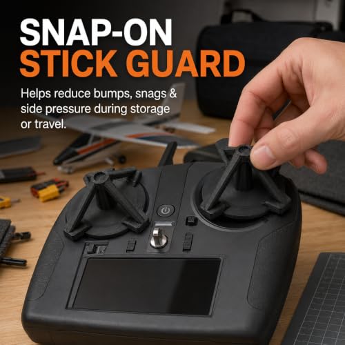 Protector de cardán para transmisor Spektrum NX Series con ajuste de precisión 4