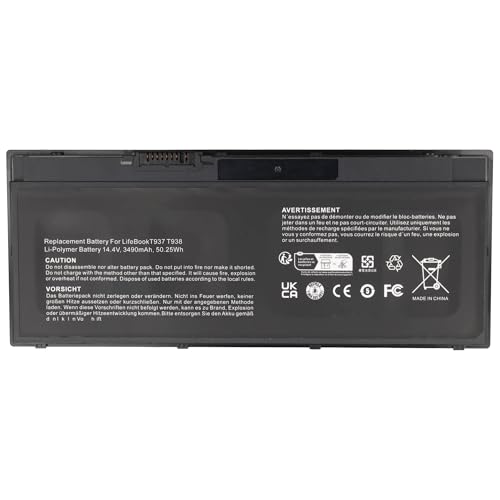 Batterie Fujitsu E548 E558 U747 U757 - Plus de coupure de courant et PC portable autonome - 4