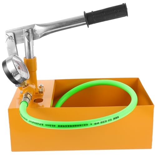 LIGIGWASH Bomba De Prueba De Presión Manual De 40 Kg, Material De Aluminio, Comprobador Hidráulico Para Agua y Aceite, Uso Industrial y Construcción