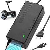 KBIBCK Cargador Patinete, Cargador de Batería 42V para Patinete Electrico, 42V 2A Cargador para Patinete Eléctrico, Bicicleta Eléctrica, Hoverboard, Scooter Eléctrico