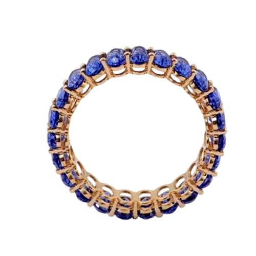 Bague fiançailles topaze bleue coussin, cadeau idéal femme