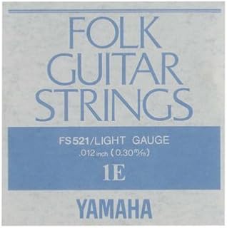 ヤマハ YAMAHA FS521 アコースティックギター用 バラ弦 1弦×6本セット